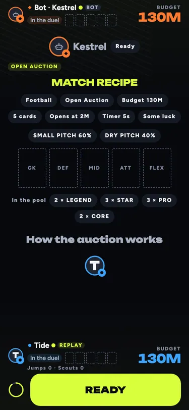 The match recipe