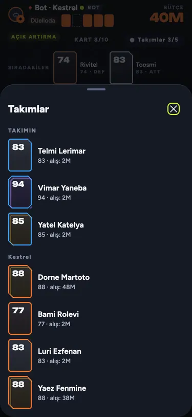 Both squads
